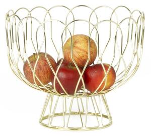 Zdjela za voće u zlatnoj boji PT LIVING Wired
