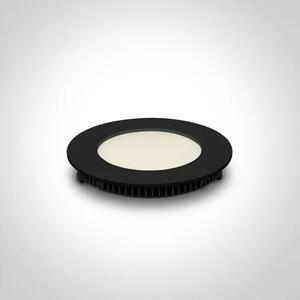 UGRADBENI LED PANEL 8W/3000K/480lm/230V CRNI DM10108FA/B/W