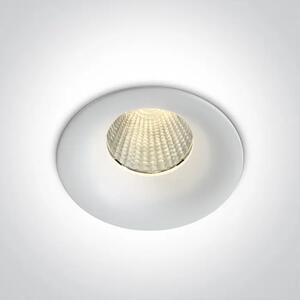 UGRADBENA SVJETILJKA LED/12W/3000K/1100lm/40°/700mA IP65 DIM. BIJELA DM10112C/W/W#