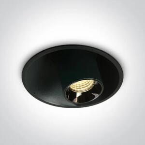 UGRADBENA SVJETILJKA LED/7W/560lm/3000K CRNA DM11107T/B/W