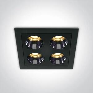 UGRADBENA SVJETILJKA LED 10W WW IP20 38deg 230V CRNA DM50110H/B/W