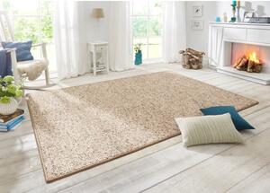Svjetlo smeđi tepih 80x150 cm Wolly – BT Carpet