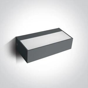 ZIDNA SVJETILJKA LED 7W/3000K/400lm/230V/IP65 ANTRACIT DM67392/AN/W