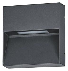 VANJSKA LED ZIDNA LAMPA 1x520lm, IP65, PROMJENJIVA BOJA, CRNA MARUGGIO 900889