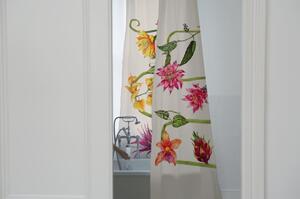 Zavjesa za tuš Madre Selva Wild Flowers, 180x175 cm