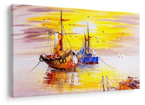 Slika - Slikani brodovi (90x60 cm)