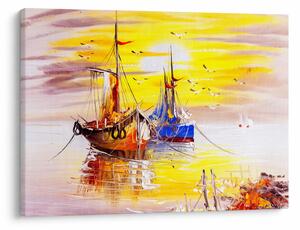 Slika - Slikani brodovi (70x50 cm)