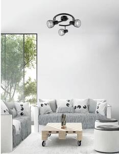FIUMICINO REFLEKTOR E14 IP20/MATT CRNA 3X NL770012
