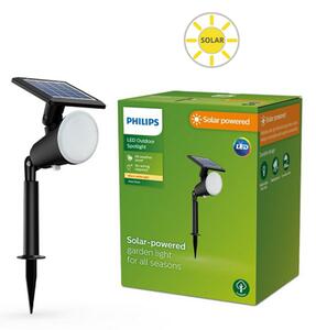 Jivix PHILIPS PODNA SOLARNA SVJETILJKA CRNA SR SP 1.4W 27K 8720169269132