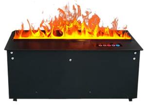 Električni kamin na vodenu paru ElectricSun MISTique mali, s plamenom u 8 boja, sa zvukom, s daljinskim upravljačem i mobilnom aplikacijom, 60 cm