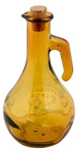 Žuta bočica za ulje od recikliranog stakla Ego Dekor Olive, 500 ml