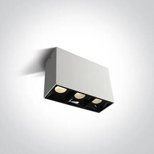 STROPNA SVJETILJKA LED/3×7W/3000K/1650lm/36°/240V BIJELA DM12307B/W/W