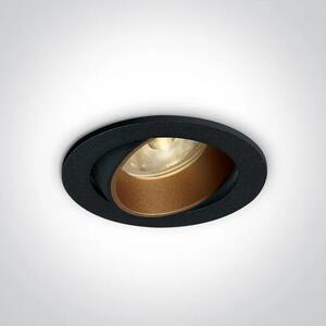 UGRADBENA SVJETILJKA LED/7W/3000K/550lm/35°/700mA IP20 CRNA DM11107K/B/W