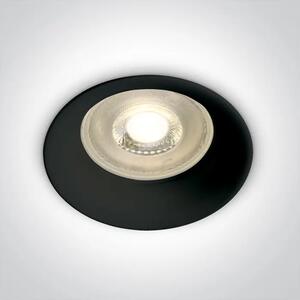 UGRADBENA SVJETILJKA GU10/50W/MR16/230V CRNA DM10105D2/B