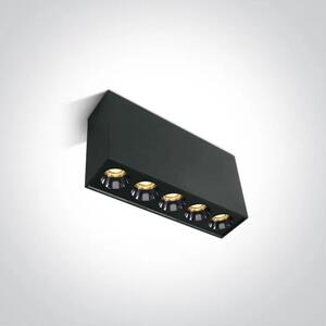 STROPNA SVJETILJKA LED 12W WW IP20 38deg 230V CRNA DM12112H/B/W