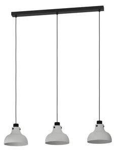 VISILICA 3xE27 CRNO/SIVA MATLOCK 43826