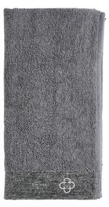 Sivi ručnik s lanom Zone Inu, 100 x 50 cm