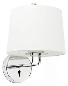 MONTREAL CHROME ZIDNA SVJETILJKA WHITE SHADE FR24031-01