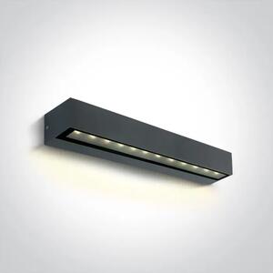 ZIDNA SVJETILJKA LED 9W WW IP65 230V ANTRACIT DM67526A2/AN/W