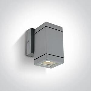 ZIDNA SVJETILJKA 1xGU10/35W/230V/IP54 SIVA DM67130F/G