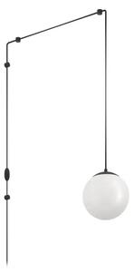 VISILICA 1xE27 CRNA/BIJELA RONDO 3 900977