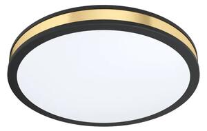 PLAFONJERA 1xLED 24W, 2500lm, PROM 380, CRNA/ZLATNA/ČELIK PESCAITO 99407