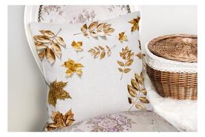 Minimalističke navlake za jastuke Golden Leaves, 42 x 42 cm