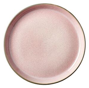 Ružičasti/sivi desertni tanjur od kamenine ø 17 cm Mensa – Bitz