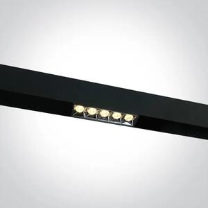 LINEARNA LED SVJETILJKA MAGNET 12W/48V/3000K/960lm CRNA DM42102A/B/W