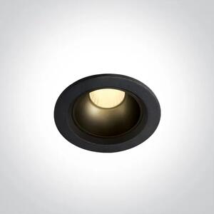 UGRADBENA SVJETILJKA LED7W/560lm/3000K CRNA DM10107Z/B/W