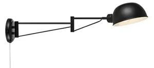 PORTLAND ZIDNA SVJETILJKA 1L BLACK E27 MA108587