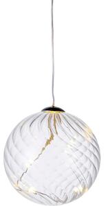 LED dekoracija Sirius Wave Ball, Ø 8 cm
