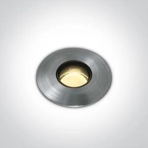 UGRADBENA SVJETILJKA LED 1/2W/3000K/150lm IP67 ALUMINIJ DM69042M/AL/W