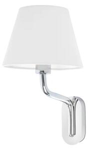 ETERNA CHROME ZIDNA SVJETILJKA E27 15W WHITE SHADE FR24005-10