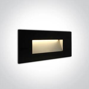 ZIDNA SVJETILJKA LED 5W/3000K/350lm/190x80mm/IP65/CRNA DM68076A/B/W