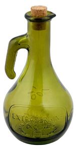 Zelena boca za ulje od recikliranog stakla Ego Dekor Olive, 500 ml