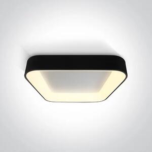 PLAFONJERA LED/50W/3000K/3000lm/120°/230V 600×600mm CRNA DM62142NA/B/W#