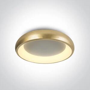 BRUŠENO ZLATO PLAFONJERA LED 30W CCTV IP20 230V DIMMABLE DM62134N/BGL/V