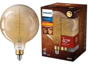 CONSUMER LED ŽARULJA classic-giant 40W E27 G200 GOLD DIM 8719514313781
