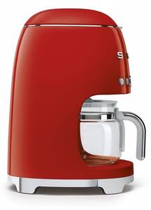Crveni aparat za kavu za filtriranu kavu SMEG 50's Retro