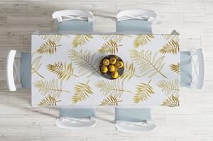 Pamučni stolnjak Minimalističke navlake za jastuke Gold Leaf, 140 x 180 cm