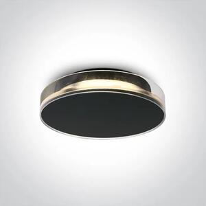 PLAFONJERA LED/12W/325lm/3000K/230V fi1238mm CRNA DM67478/B/W