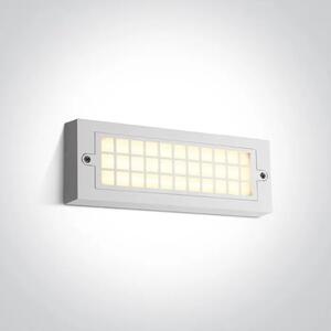 ZIDNA SVJETILJKA LED 6W WW IP65 230V BIJELA DM67502C/W/W