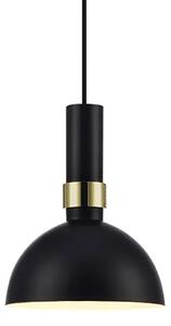 LARRY VISILICA 1L BLACK/BRUSHED BRASS E27 MA106974