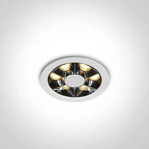 UGRADBENA SVJETILJKA LED/6W/3000K/480lm/38°/IP20 BIJELA DM10106X/W/W
