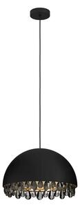 VISILICA 1xE27 P-450, CRNA/KRISTAL GAETANO 2 39949