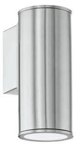 VANJSKA ZIDNA LAMPA 1xLED GU10, 1X3W, INOX RIGA 94106