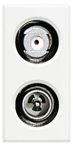 AXOLUTE UTIČNICA TV/SAT/RD 1M WHITE HD4214D#