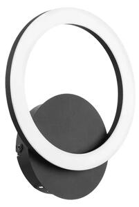 ZIDNA LAMPA 1xLED 12W, DIMABILNA BIJELA, CRNO/BIJELA PARRAPOS-Z 900324