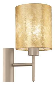 ZIDNA LAMPA 1xE27 PROM 195, ŠAMPANJ/ZLATNA VISERBELLA 97645